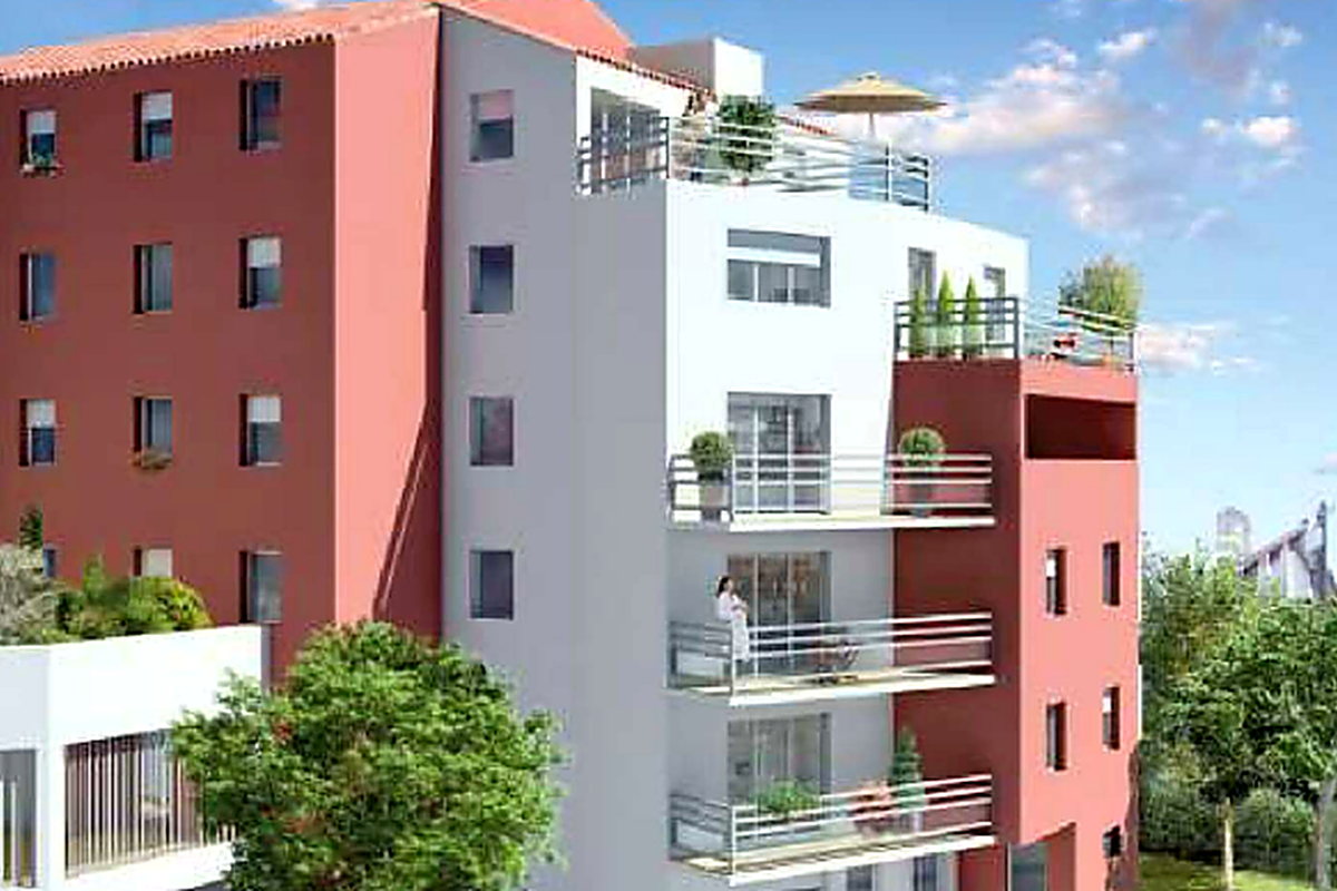 Immeuble collectif R+4 à Blanzat